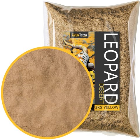 Aventerra Sweden LEOPARD Desert Yellow 3kg - glina do terrarium Aventerra Sweden LEOPARD Desert Yellow 3kg - glina do terrarium