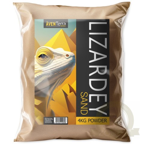 Aventerra Sweden LIZARDEY Sand 4kg - piasek dla gadów Aventerra Sweden LIZARDEY Sand 4kg - piasek dla gadów