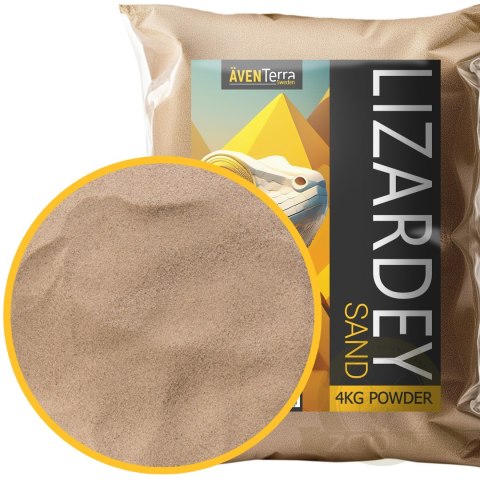 Aventerra Sweden LIZARDEY Sand 4kg - piasek dla gadów Aventerra Sweden LIZARDEY Sand 4kg - piasek dla gadów