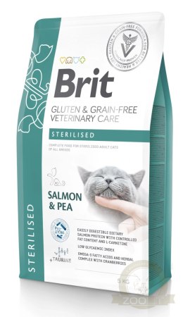 Brit GF Veterinary Diets Cat Sterilised 5kg