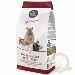 Deli Nature Rodelicious Dwarf Hamsters, Mice & Gerbils - mieszanka dla chomików, myszy i myszoskoczków 750g