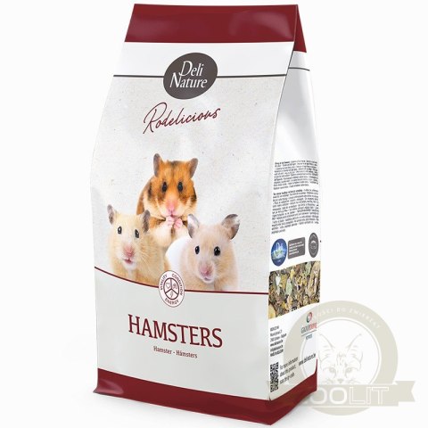 Deli Nature Rodelicious Hamsters - kompletna karma dla chomików 750g