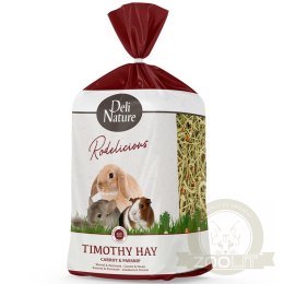 Deli Nature Rodelicious Timothy Hay Carrot & Parsnip - sianko tymotka z marchewką i pasternakiem 600g