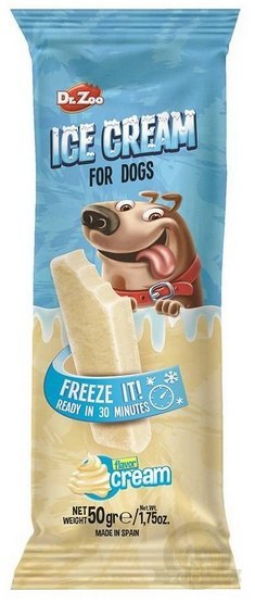 Dr.Zoo Ice Cream lody dla psów - cream 50g