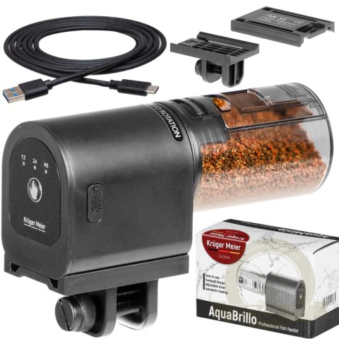 Kruger Meier AquaBrillo 90 - karmnik automatyczny Kruger Meier AquaBrillo 90 - karmnik automatyczny