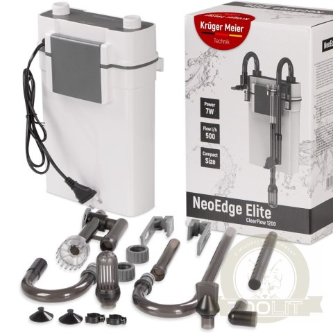 Kruger Meier NeoEdge Elite 1200 - filtr zewnętrzny do akwarium 120l Kruger Meier NeoEdge Elite 1200 - filtr zewnętrzny do akwarium 120l