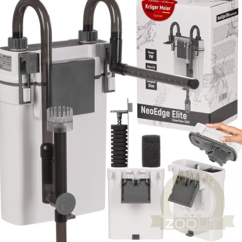 Kruger Meier NeoEdge Elite 1200 - filtr zewnętrzny do akwarium 120l Kruger Meier NeoEdge Elite 1200 - filtr zewnętrzny do akwarium 120l
