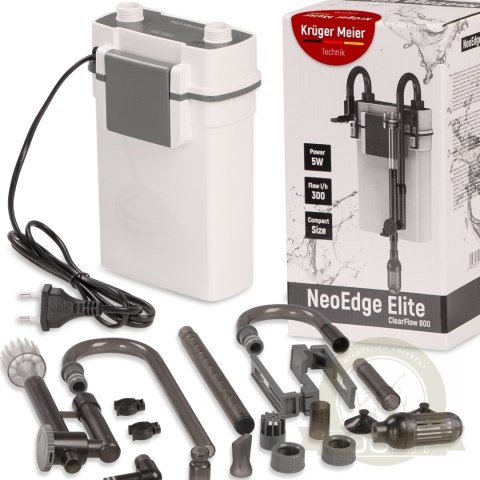 Kruger Meier NeoEdge Elite 800 - filtr zewnętrzny do akwarium 80l Kruger Meier NeoEdge Elite 800 - filtr zewnętrzny do akwarium 80l