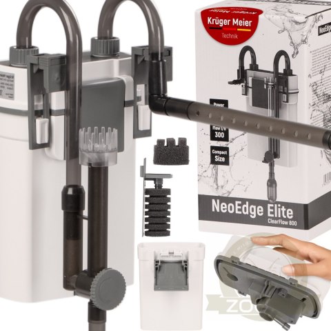 Kruger Meier NeoEdge Elite 800 - filtr zewnętrzny do akwarium 80l Kruger Meier NeoEdge Elite 800 - filtr zewnętrzny do akwarium 80l