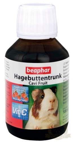 Beaphar Cavi Fruit Nager - witaminy dla świnki morskiej 100ml Beaphar Cavi Fruit Nager - witaminy dla świnki morskiej 100ml