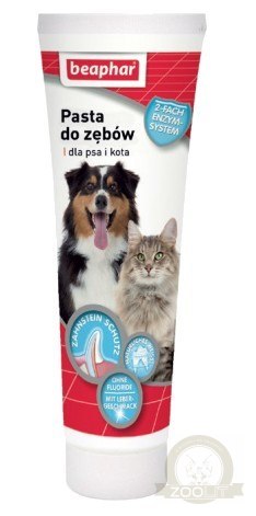 Beaphar Pasta do zębów o smaku mięsa dla psa i kota 100ml