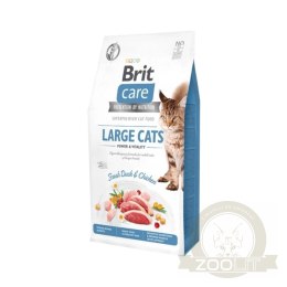 Brit Care Grain-Free Large Cats Power & Vitality Z Kaczką I Kurczakiem 2kg