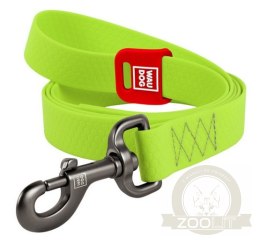 Collar Waterproof Smycz wodoodporna L-XXL 25mm/183cm jasnozielona