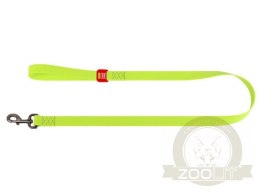 Collar Waterproof Smycz wodoodporna L-XXL 25mm/183cm jasnozielona