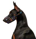 Collar WauDog Nylon Kaganiec, plastikowy fastex, wzór NASA, rozmiar 4 [35-43cm]