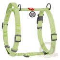 Collar WauDog Re-Cotton Szelki z rączką z regenerowanej bawełny anatomiczne w kształcie litery H, odblaskowe z QR-paszportem, pl