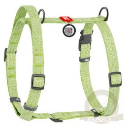 Collar WauDog Re-Cotton Szelki z rączką z regenerowanej bawełny anatomiczne w kształcie litery H, odblaskowe z QR-paszportem, pl