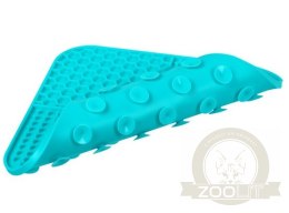 Collar WauDog Silicone Mata do lizania 19x19x1cm niebieska