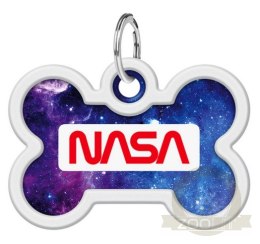 Collar WauDog Smart ID Zawieszka z QR-paszportem kość 4x3cm NASA21