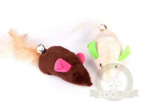 Dingo Myszki pluszowe 2szt Dingo Myszki pluszowe 2szt