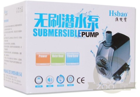 Hsbao FHSB-750 - pompa fontannowa z dyszą 1000l/h Hsbao FHSB-750 - pompa fontannowa z dyszą 1000l/h