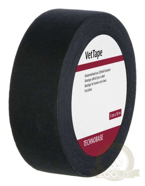 Kerbl Bandaż Do Racic VetTape Samoprzylepny Czarny 50m Kerbl Bandaż Do Racic VetTape Samoprzylepny Czarny 50m