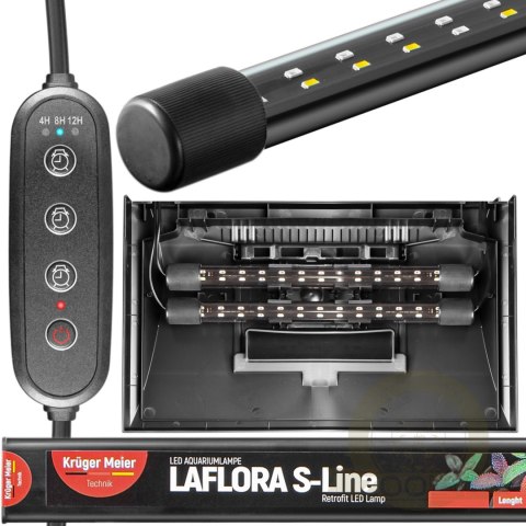 Kruger Meier LAFLORA S-Line 40 - świetlówka LED 32cm Kruger Meier LAFLORA S-Line 40 - świetlówka LED 32cm