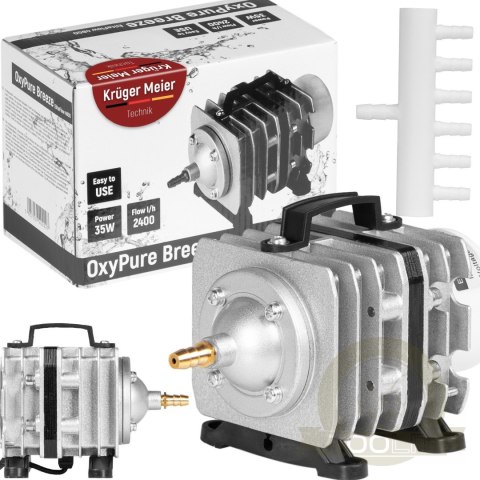 Kruger Meier OxyPure Breeze 4800 - napowietrzacz do oczka wodnego Kruger Meier OxyPure Breeze 4800 - napowietrzacz do oczka wodnego