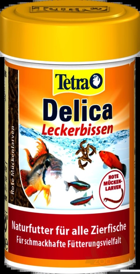 Tetra Delica Bloodworms 100ml Tetra Delica Bloodworms 100ml