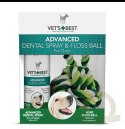 VET'S BEST Advanced Dental Spray 120ml + Sznurkowa Piłka 6cm