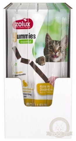 Zolux Yummies Miękki przysmak dla kota - Pałeczki Indyk & Wątróbka 3x5g