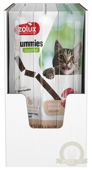 Zolux Yummies Miękki przysmak dla kota - Pałeczki Jagnięcina & Ryż 3x5g Zolux Yummies Miękki przysmak dla kota - Pałeczki Jagnięcina & Ryż 3x5g