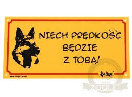 Dingo Tabliczka ostrzegawcza 