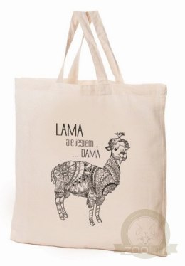 Torba bawełniana 38x42x10cm Zwierzaki - lama