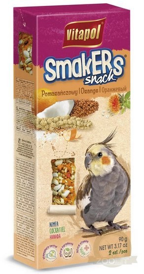 Vitapol Smakers dla nimfy - pomarańczowy 2szt [2208]