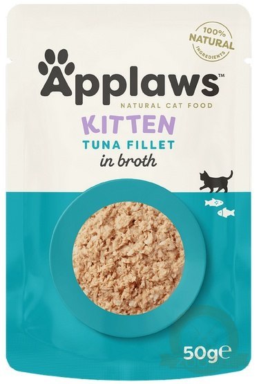 Applaws saszetka dla kota Kitten Tuńczyk w rosole 50g