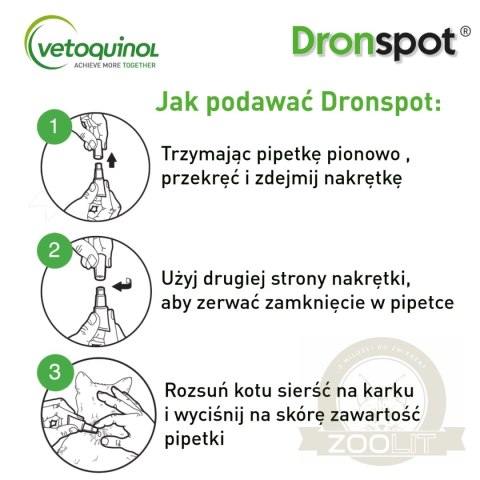 Bayer Dronspot Krople Na Robaki I Pasożyty 2x0,35ml Bayer Dronspot Krople Na Robaki I Pasożyty 2x0,35ml