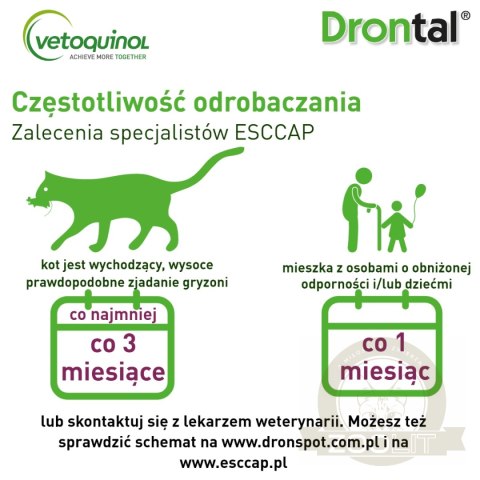 Bayer Dronspot Krople Na Robaki I Pasożyty 2x0,35ml Bayer Dronspot Krople Na Robaki I Pasożyty 2x0,35ml