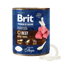 Brit Premium By Nature Beef With Tripe 800g