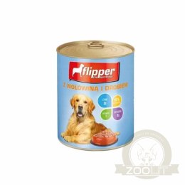 Dolina Noteci Flipper Z Wołowiną I Drobiem 400g