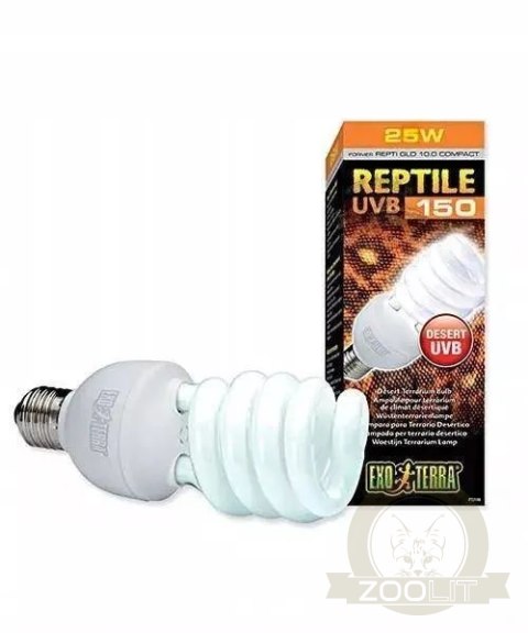 EXOTERRA Reptile UVB 150 25W EXOTERRA Reptile UVB 150 25W
