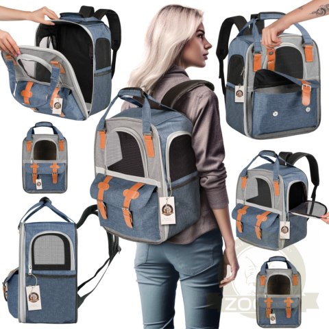 Furrever Friends Citfit Blue - plecak transporter dla kota i psa Furrever Friends Citfit Blue - plecak transporter dla kota i psa