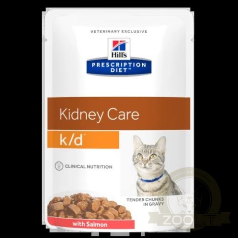 Hill's Prescription Diet k/d Feline Salmon 85g