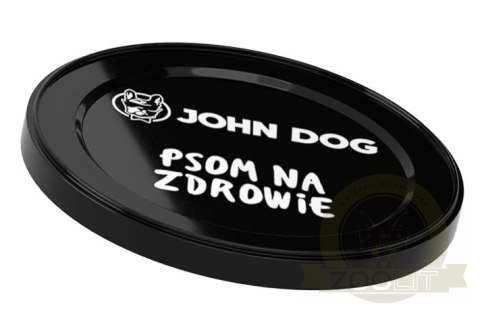 John Dog Pokrywka Na Puszkę 7,6cm S John Dog Pokrywka Na Puszkę 7,6cm S