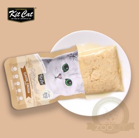 Kit Cat Petite Pouch Classic Chicken saszetka 70g Kit Cat Petite Pouch Classic Chicken saszetka 70g