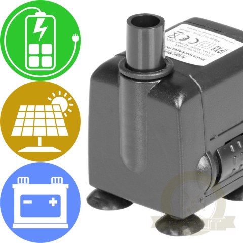 Kruger Meier HydroSpark All Connect - pompa wody 450l/h 12V i 230V Kruger Meier HydroSpark All Connect - pompa wody 450l/h 12V i 230V