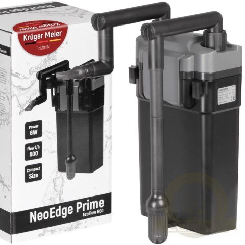 Kruger Meier NeoEdge Prime 800 - filtr zewnętrzny do akwarium 30l - 90l Kruger Meier NeoEdge Prime 800 - filtr zewnętrzny do akwarium 30l - 90l