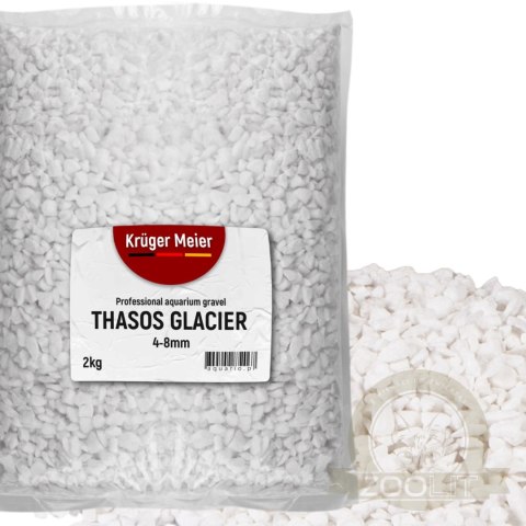 Kruger Meier Thasos Glacier 4-8 mm - Żwirek akwarystyczny 2 kg Kruger Meier Thasos Glacier 4-8 mm - Żwirek akwarystyczny 2 kg