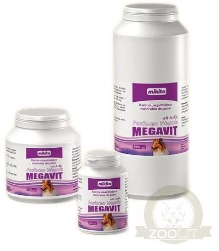 Mikita Fosforan Wapnia Wit A+D3 150 Tabletek