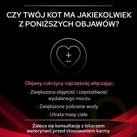 PURINA Pro Plan Veterinary Diets DM Diabetes Management Cat Kurczak 85g PURINA Pro Plan Veterinary Diets DM Diabetes Management Cat Kurczak 85g